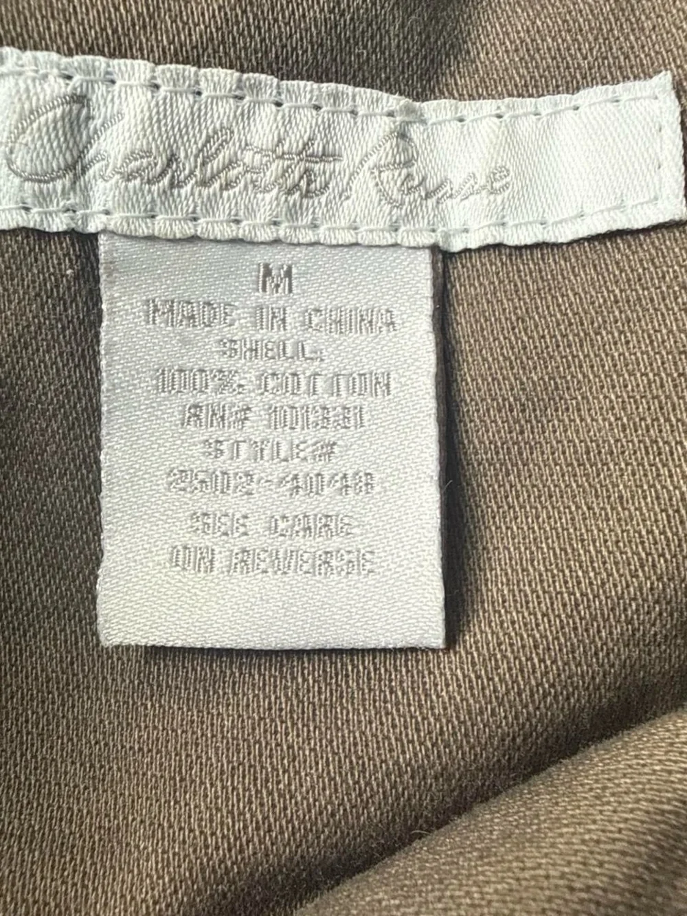 Brown Button-Front Jacket - Picture 2 of 3